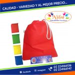 BOLSA ESCOLAR COLACION O MUDA DE ROPA 30X35 CMS.