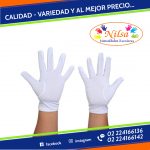 GUANTES BLANCOS PARA DESFILES