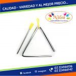 TRIANGULO MUSICAL 4” Y 7”