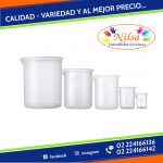 VASOS PRECIPITADOS PLASTICOS DIFERENTES MEDIDAS 50 -100 – 250 -500 ML